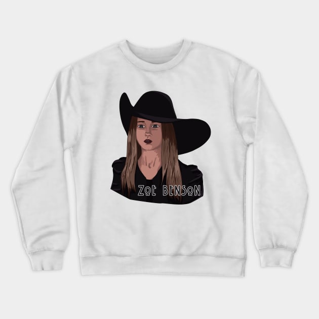 Zoe Benson Crewneck Sweatshirt by MadArtist123